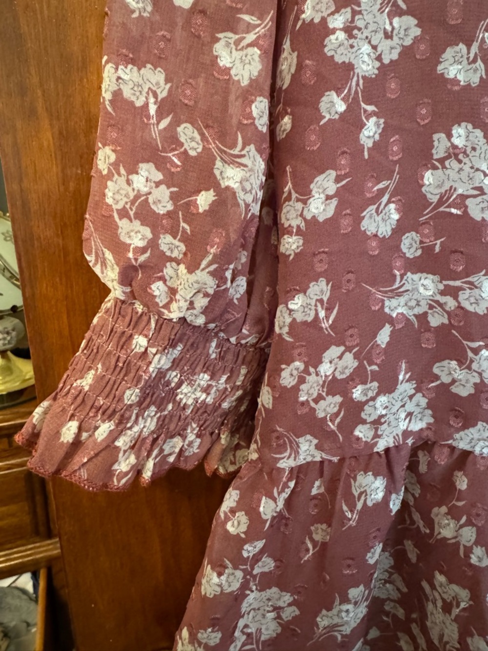 Women’s Plus Size Floral Dress - Size 3X NWT - Picture 4 of 5